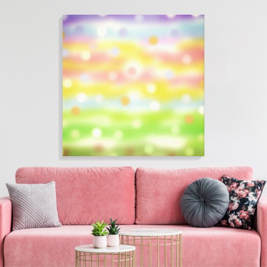 Abstrakte Kunst in mehrfarbigen Schattierungen Can Leinwanddruck (Insitu (Wohnzimmer))