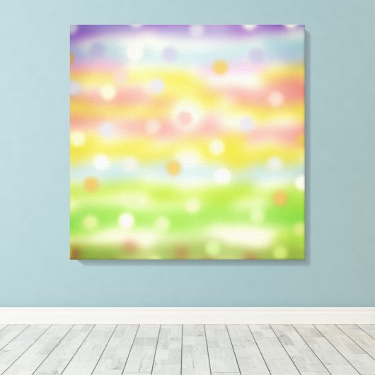 Abstrakte Kunst in mehrfarbigen Schattierungen Can Leinwanddruck (Insitu (Holzboden))