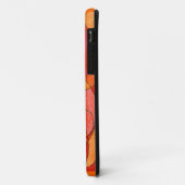 Abstrakte Kunst in Orangen und Rot-Handy-Fall Case-Mate iPhone Hülle (Hinten/Links)