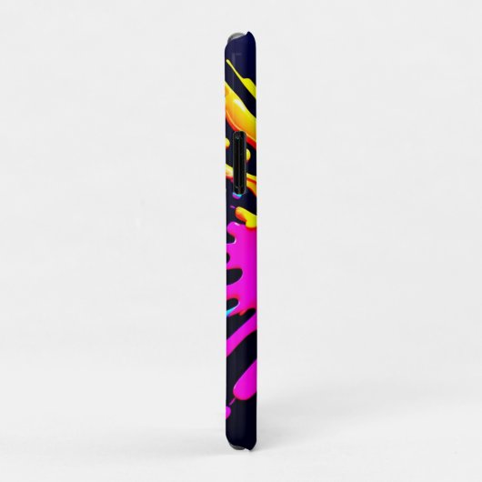 Abstrakte Kunst in Paint Splash Case-Mate iPhone Hülle (Hinten/Rechts)