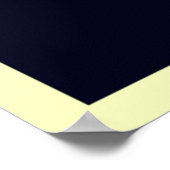 Abstrakte Kunst in Paint Splash Poster (Ecke)