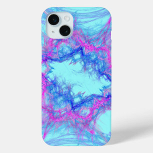 abstrakte Kunst in Rosa und Blau Case-Mate iPhone Hülle