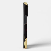 Abstrakte Kunst in Rot und Weiß Case-Mate iPhone Hülle (Rückseite / Rechts)