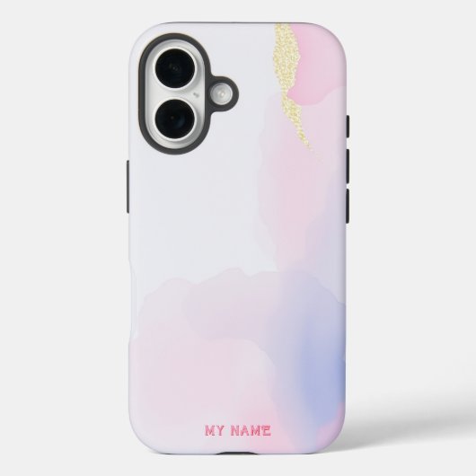 Abstrakte Kunst in sanften Farben Case-Mate iPhone Hülle (Rückseite)