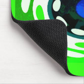 Abstrakte Kunst ins Visier nehmen Mousepad (Ecke)