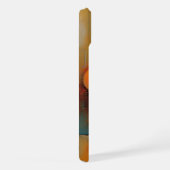 Abstrakte Kunst iPhone Hülle (Rechte Seite)