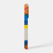 Abstrakte Kunst iPhone Hülle (Rechte Seite)
