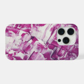 Abstrakte Kunst iPhone Hülle (Rückseite (Horizontal))