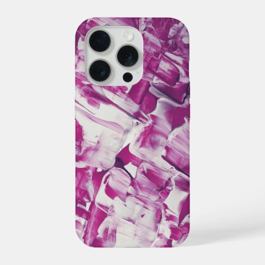 Abstrakte Kunst iPhone Hülle (Rückseite)