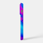 Abstrakte Kunst iPhone Hülle (Linke Seite)