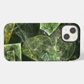 Abstrakte Kunst iPhone Hülle (Rückseite (Horizontal))