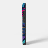 Abstrakte Kunst iPhone Hülle (Linke Seite)