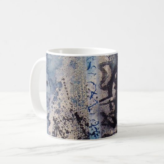Abstrakte Kunst-Kaffee-Tasse Kaffeetasse (Vorderseite Links)
