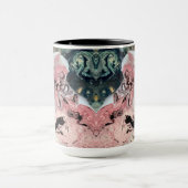 Abstrakte Kunst-Kaffee-Tasse Tasse (Zentrum)