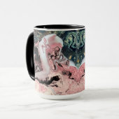 Abstrakte Kunst-Kaffee-Tasse Tasse (Vorderseite Links)