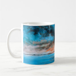 Abstrakte Kunst Kaffeetasse