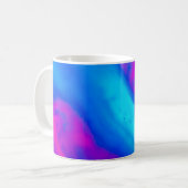 Abstrakte Kunst Kaffeetasse (Vorderseite Links)