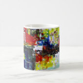 Abstrakte Kunst  Kaffeetasse (Mittel)