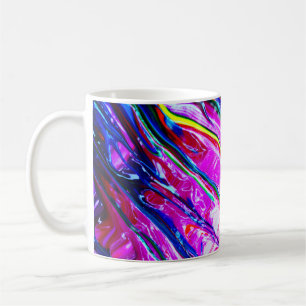Abstrakte Kunst Kaffeetasse