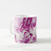 Abstrakte Kunst Kaffeetasse (Vorderseite Links)
