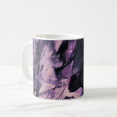 Abstrakte Kunst Kaffeetasse (Vorderseite Links)