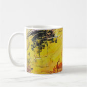 Abstrakte Kunst Kaffeetasse (Links)