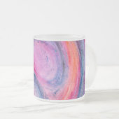 Abstrakte Kunst Kaffeetasse (VorderseiteRechts)