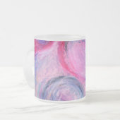 Abstrakte Kunst Kaffeetasse (Vorderseite Links)