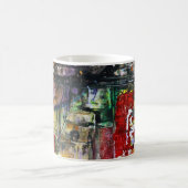 Abstrakte Kunst Kaffeetasse (Mittel)