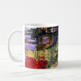 Abstrakte Kunst Kaffeetasse