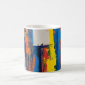 Abstrakte Kunst Kaffeetasse (Mittel)