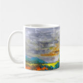Abstrakte Kunst Kaffeetasse (Links)