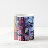 Abstrakte Kunst Kaffeetasse (Mittel)