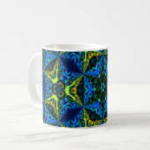 Abstrakte KUNST - Kaleidoskop 17 Kaffeetasse (Vorderseite Links)