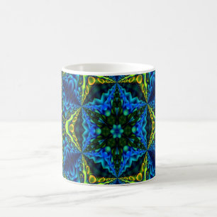 Abstrakte KUNST - Kaleidoskop 17 Kaffeetasse