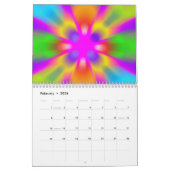 Abstrakte Kunst Kalender (Feb 2026)
