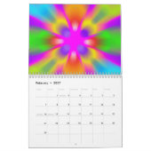 Abstrakte Kunst Kalender (Feb 2027)