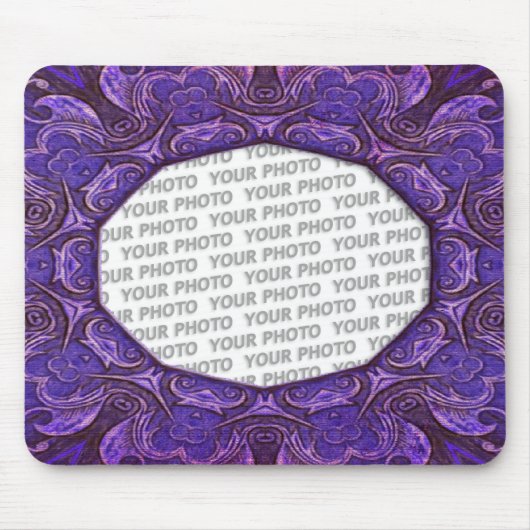 Abstrakte KUNST - keltische Owls Mousepad (Vorne)