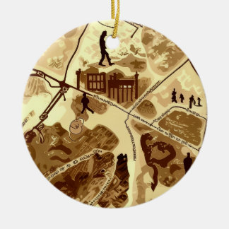 Abstrakte Kunst Keramik Ornament
