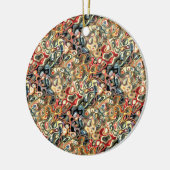 Abstrakte Kunst Keramik Ornament (Links)