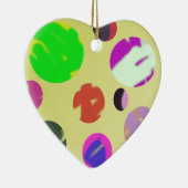 abstrakte Kunst Keramik Ornament (Rechts)