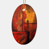 Abstrakte Kunst Keramik Ornament (Links)