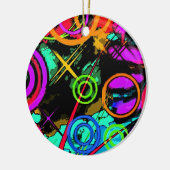 Abstrakte Kunst Keramikornament (Links)