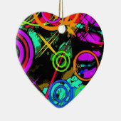 Abstrakte Kunst Keramikornament (Rechts)