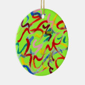 Abstrakte Kunst Keramikornament (Rechts)