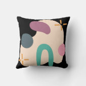 Abstrakte Kunst Kissen (Rückseite)