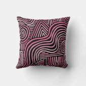 Abstrakte Kunst Kissen (Rückseite)