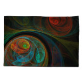 Abstrakte Kunst Kissenbezug (Rückseite)