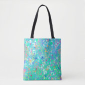 Abstrakte Kunst: Kleine Meerestiere Tasche (Vorderseite)