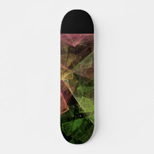 Abstrakte Kunst Kubischer Raum Skateboard